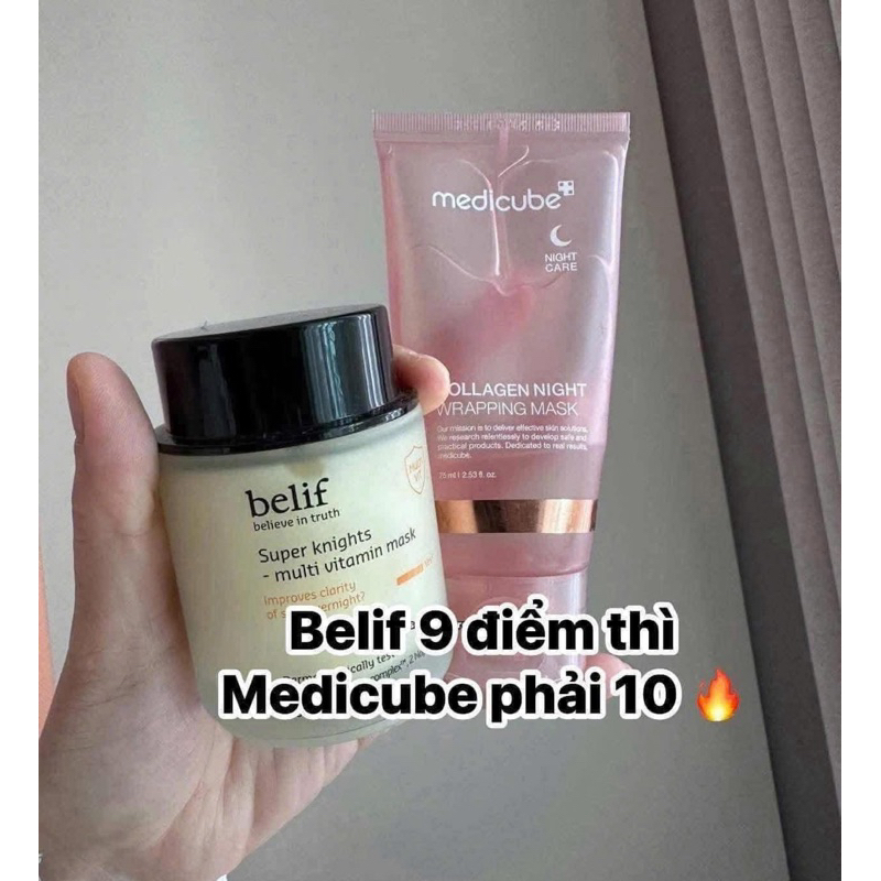 Mặt nạ ngủ Medicube Collagen Night Wrapping Mask 75ml