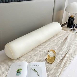Gối ôm cao cấp Tencel lõi bông gòn M2T BEDDING trắng tinh khiết kích thước 35x100cm