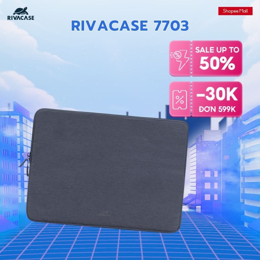 Ảnh Túi Chống Sốc Máy Tính Xách Tay RIVACASE 7703 13.3 inch- Hàng Chính Hãng 1