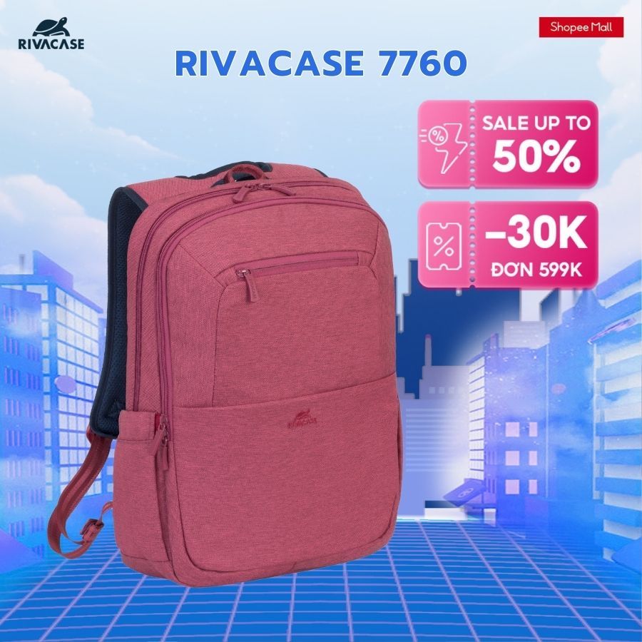 Ảnh Balo Laptop Rivacase 7760 (15.6 inch) - Hàng Chính Hãng 1