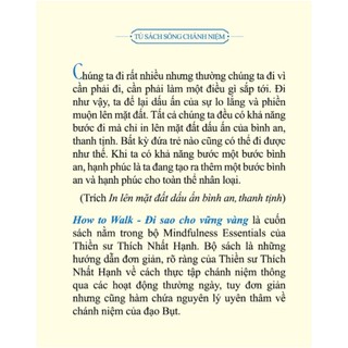 Sách How To Walk - Đi Sao Cho Vững Vàng - Sách bỏ túi