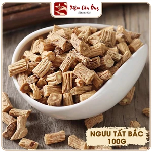 Ngưu tất bắc khô 100g, hoài ngưu tất, rễ cỏ xước, thái lát mỏng, thơm, sạch - Tiệm Lãn Ông