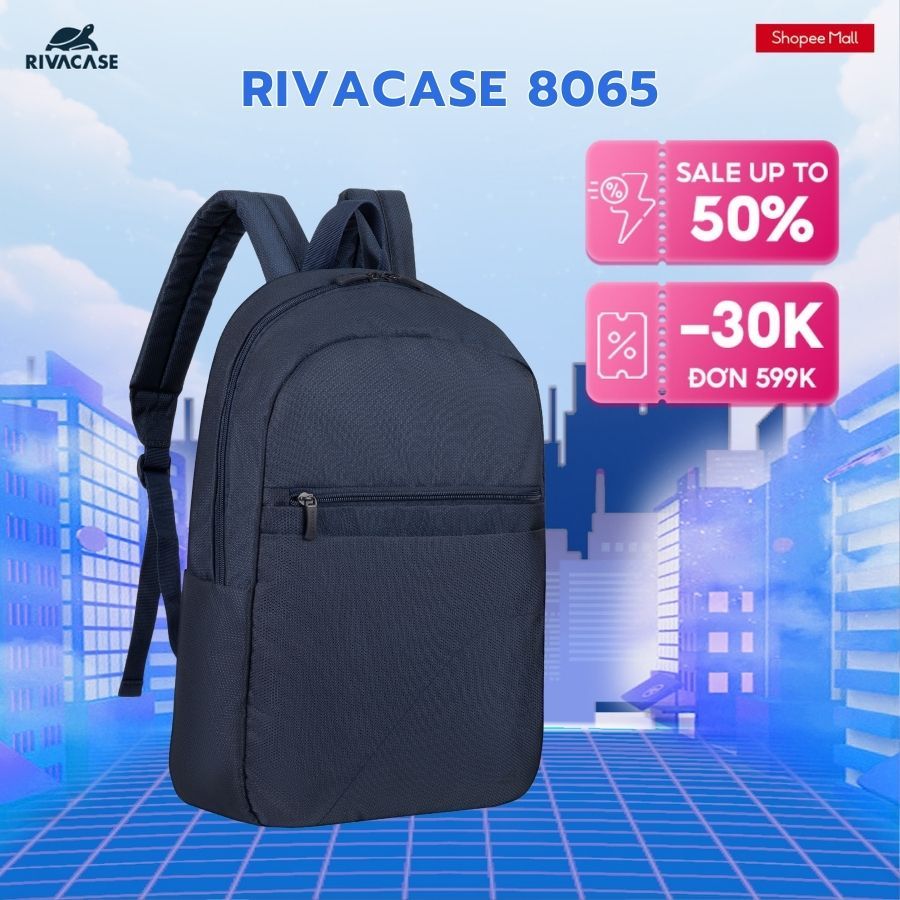 Ảnh Balo Laptop Rivacase 8065 15.6 inch - Hàng Chính Hãng 1
