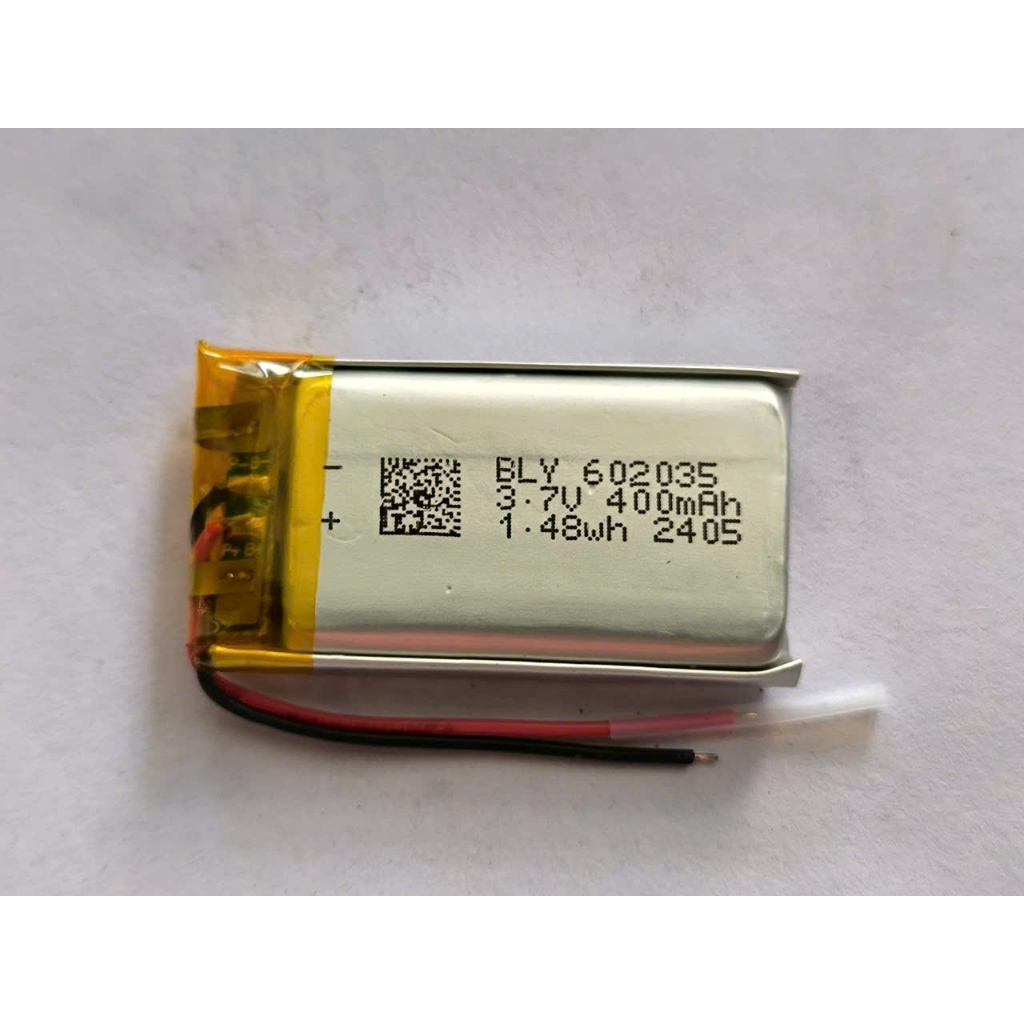 Pin tép 3.7V 400mAh 602035 dùng cho loa Bluetooth, Định vị GPS, Camera ...