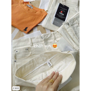 Set áo cam thêu mix chân váy