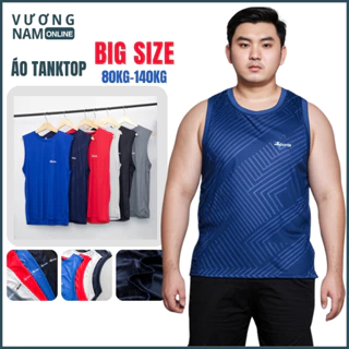 Áo BIG SIZE ba lỗ tanktop nam sát nách kiếu dáng thể thao vải thun lạnh vân VNO70