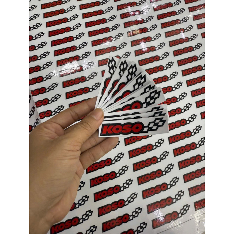 Tem Koso dán đa vị trí 1,2* 7cm (giá 1 tem)