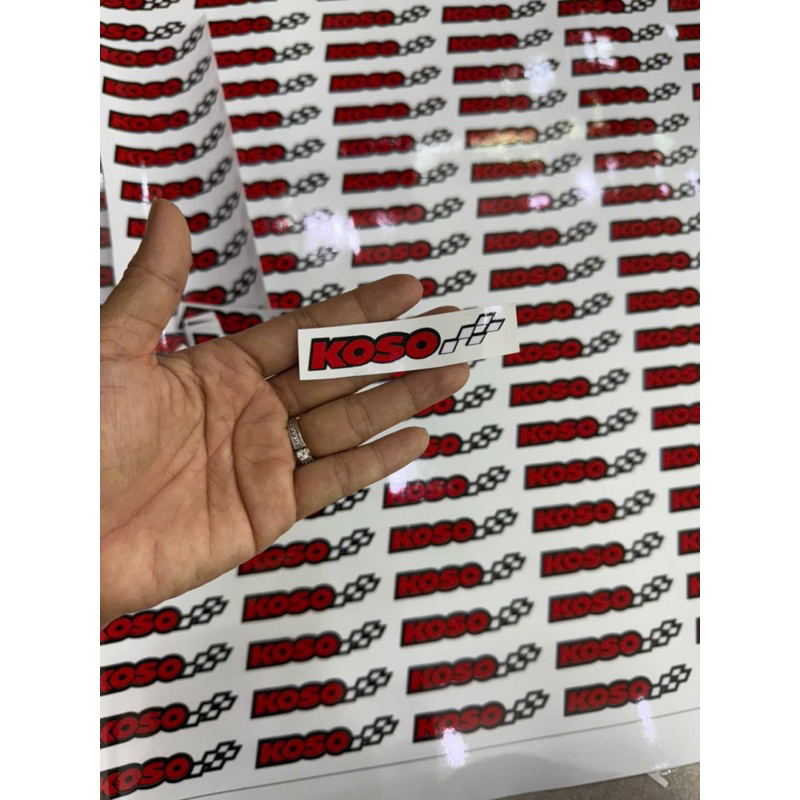Tem Koso dán đa vị trí 1,2* 7cm (giá 1 tem)