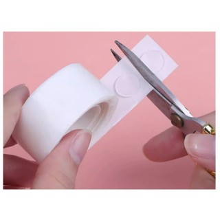 5 cuộn băng dính 2 mặt dán bóng bay, cố định đồ vật tiện lợi