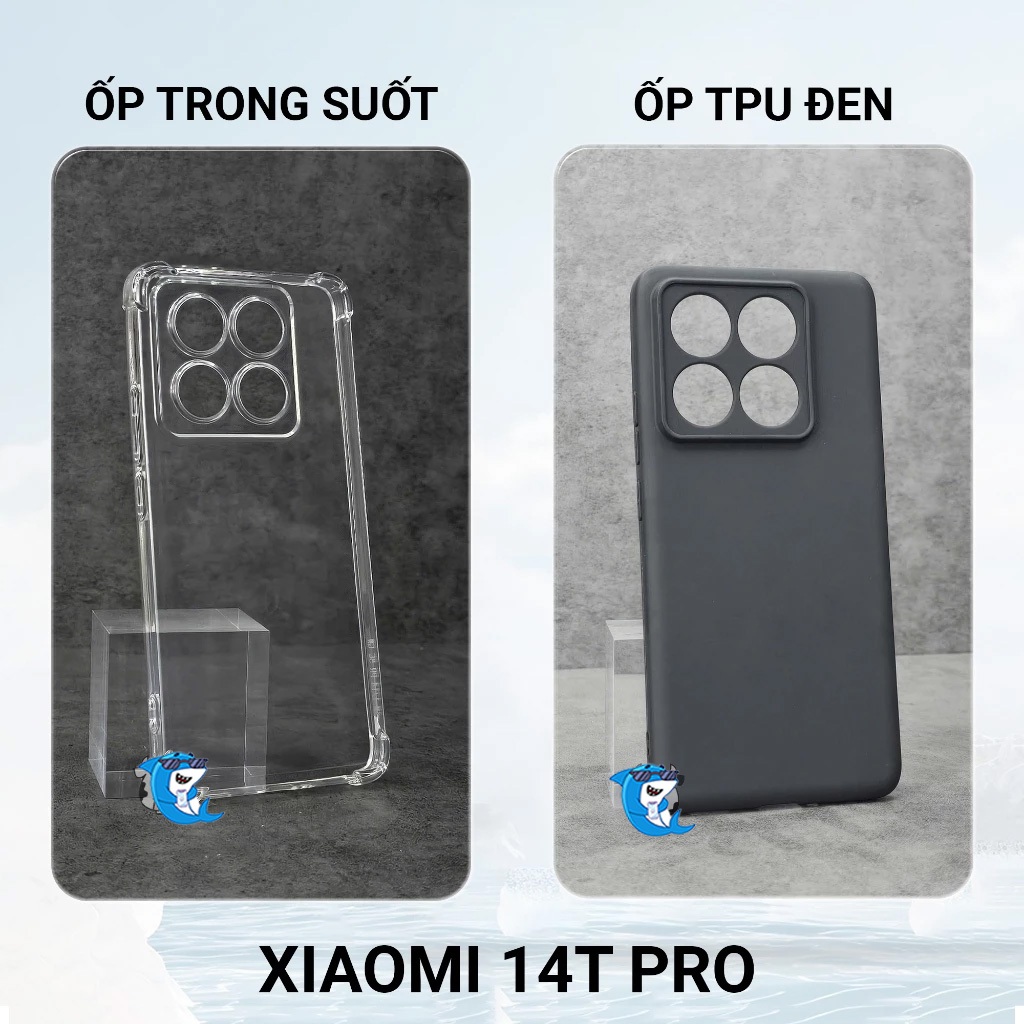 Ốp lưng Xiaomi 14T / 14T pro trong suốt silicon chống sốc va đập bảo vệ cam toàn diện I Vỏ bao dt xm