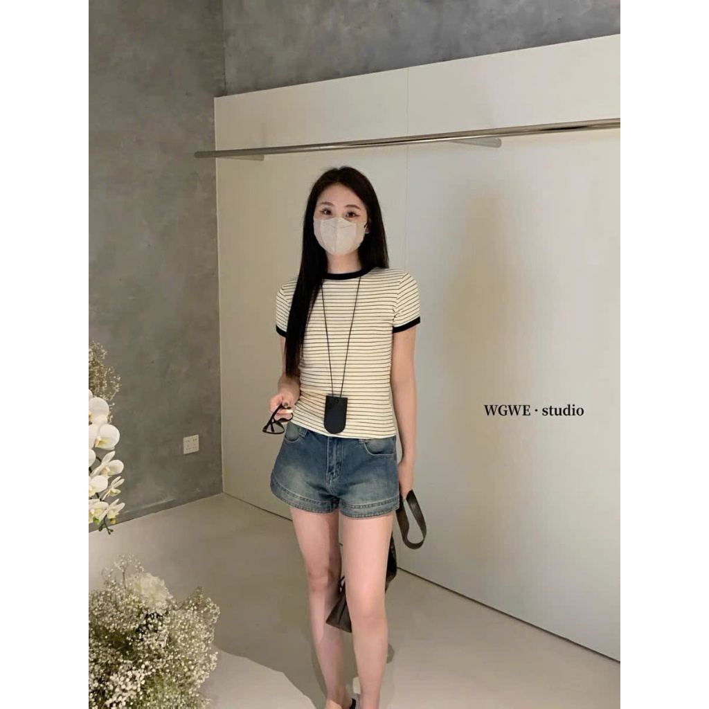 Áo Baby Tee Nữ Form Cộc Gemy_offocial  - Chất Cotton Mềm Mịn, Phối Đồ Cực Tây