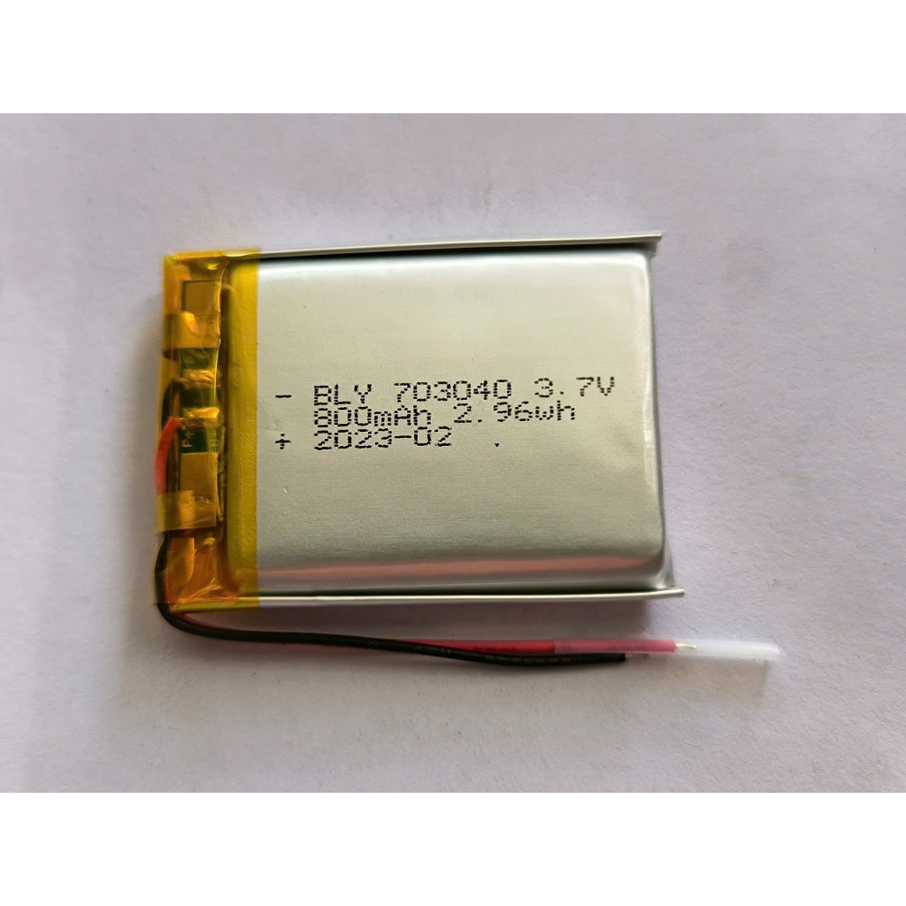 Pin tép 3.7V 800mAh 703040 dùng cho loa Bluetooth, Định vị GPS, Camera ...