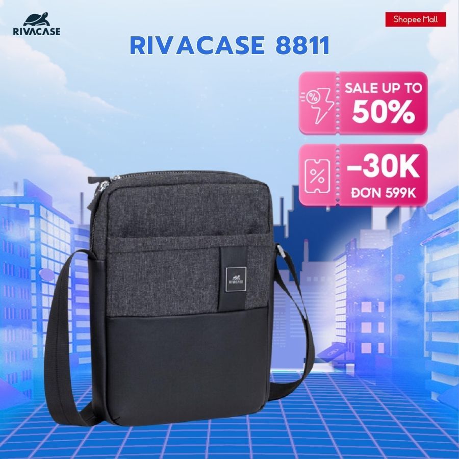Ảnh Túi Đeo Chéo Rivacase 8811 Dành Cho Máy Tính Bảng 11 Inch - Hàng Chính Hãng 1