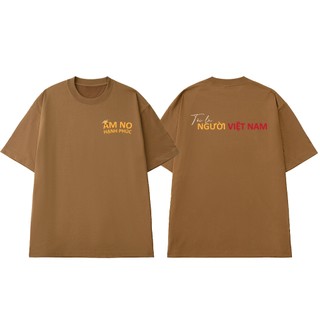 Áo Thun NGỐ TEE Ấm No Hạnh Phúc - Tôi là Người Việt Nam Chất Vải Cotton 100 Cao Cấp Thoáng Mát