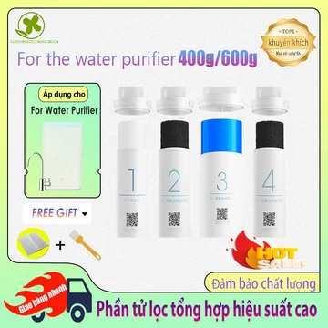 Thay thế người bán địa phương Bộ lọc nước thông minh tương thích Xiaomi 400G/600G/PP/2CI/3RO/4CII
