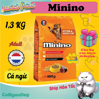Thức ăn Mèo Minino / Minino Yum 1kg - 1,3kg - 1,5kg
