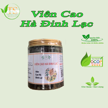Viên Cao Hà Đinh Lạc Trung Sửu_Bổ khí huyết, dưỡng tâm an thần, giảm căng thẳng thần kinh (lọ 200Gr)