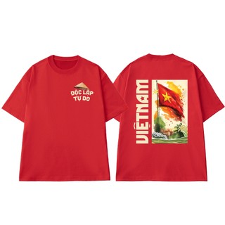 Áo Thun NGỐ TEE Độc Lập Tự Do Kỉ Niệm Ngày 30 Tháng 4 Giải Phóng Miền Nam Vải Cotton 100 Cao Cấp