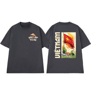 Áo Thun NGỐ TEE Độc Lập Tự Do Kỉ Niệm Ngày 30 Tháng 4 Giải Phóng Miền Nam Vải Cotton 100 Cao Cấp