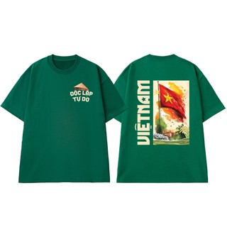 Áo Thun NGỐ TEE Độc Lập Tự Do Kỉ Niệm Ngày 30 Tháng 4 Giải Phóng Miền Nam Vải Cotton 100 Cao Cấp
