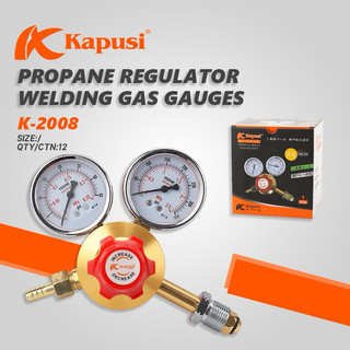 Đồng hồ điều áp khí gas K-2008 và oxy K-2006 KAPUSI Nhật Bản, Bh 12 tháng