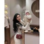 Túi lưng tim da mềm size 18 - 22cm hàng QC cao cấp
