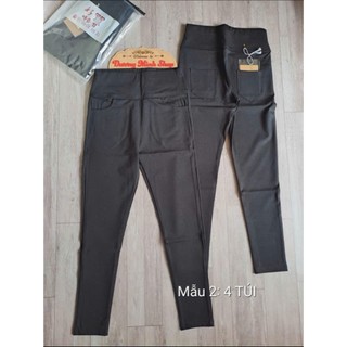 Bigsize - Quần legging cạp cao tôn dáng, gọn bụng – Chất vải mì Hàn cao cấp, co giãn 4 chiều, chính hãng