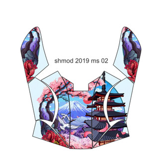 Tem dán yếm nhựa nhám xe Sh mode 2019 sử dụng decal 3 lớp