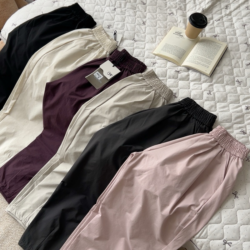 Quần Dài Nữ Dáng Bom Cạp Chun Cao Tôn Dáng Chất Gió Lụa Đẹp Mịn SANA CLOSET #5610