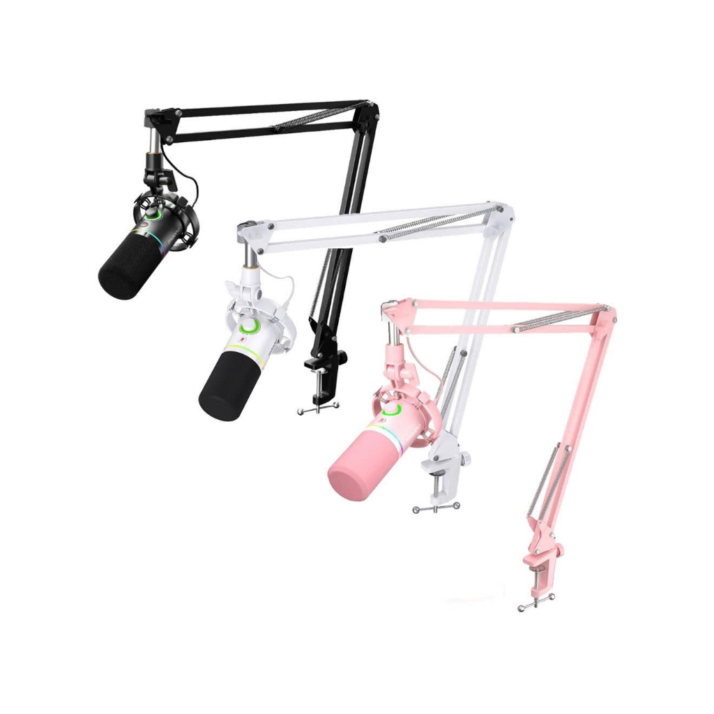 Micro PD200X Podcast chế độ kép USB/XLR đèn RGB và phần mềm điều chỉnh ...