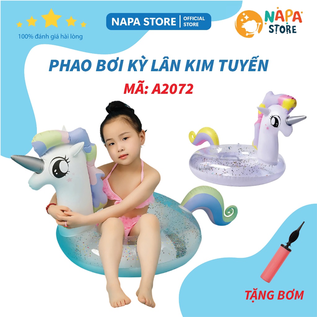 [ PHAO CAO CẤP] Phao Bơi Cao Cấp Hình Thú Đáng Yêu Cho Bé Nhiều Kích Thước - Tặng Kèm Bơm Tay Nhỏ YB