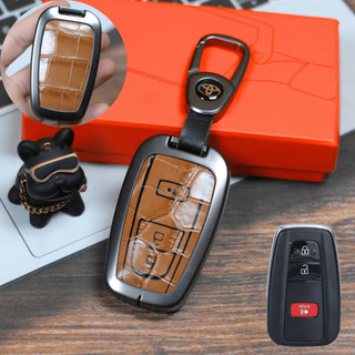 ốp chìa khóa Toyota Cross,Bọc chìa khóa Toyota Cross,ốp chìa khóa Camry,ốp chìa khóa Alltis chất liệu kim loại (ZTCR)