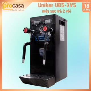 Máy sục trà sữa áp suất cao Unibar UBS-2VS - 2 vòi sục