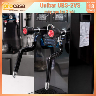 Máy sục trà sữa áp suất cao Unibar UBS-2VS - 2 vòi sục