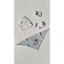 Set đầy tháng newborn 8 món BÉ TRAI (Fullbox như hình, có túi xách đi kèm) (48-62 cm)