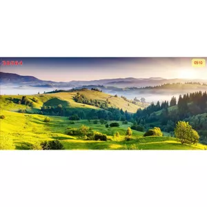 Tranh Dan Tường In cHủ Đề Đồi Núi Thiên Nhiên Bao La In Kích Thước Theo Yêu Cầu