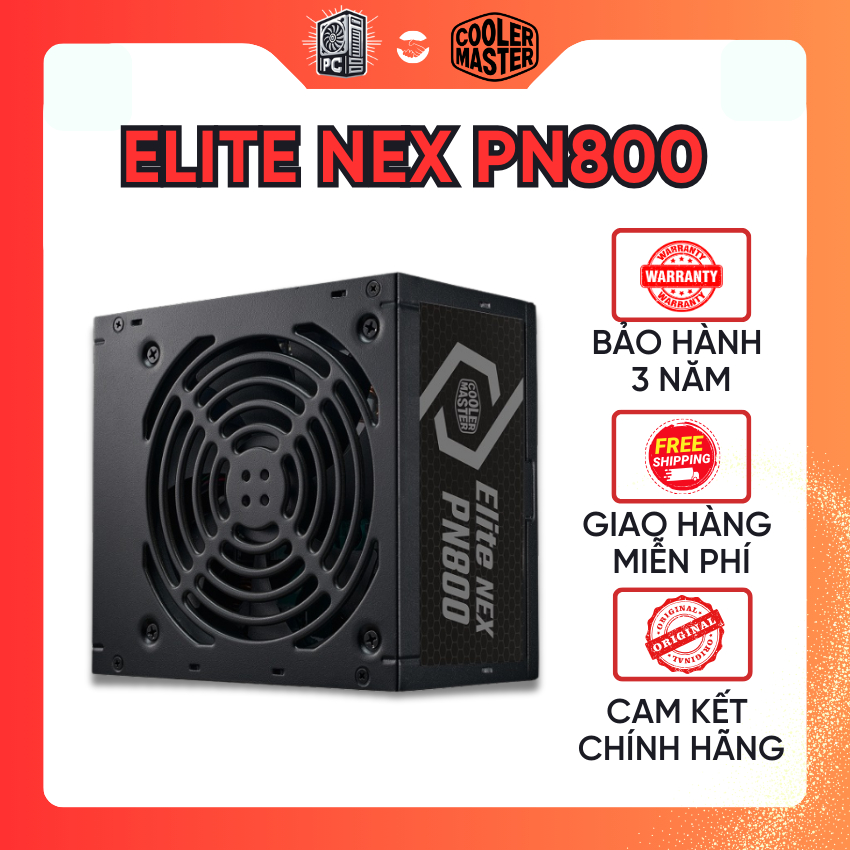 Nguồn máy tính để bàn CoolerMaster NEX Elite PN800 230v 800W |BH 3năm ...