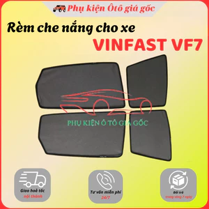 Rèm che nắng xe VINFAST VF7 hít nam châm cao cấp, vừa khít 4 cánh cửa