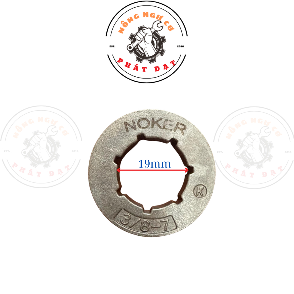 Đồng tiền cưa 5200_5800 chính hãng NOKER 3/8-7 , chất liệu thép cứng, siêu bền đẹp