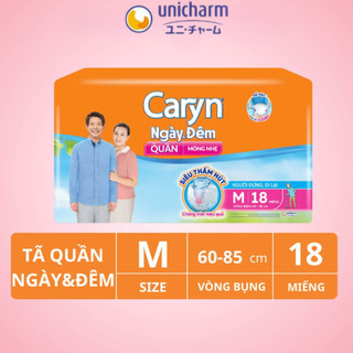 (mua 5 tặng 1) Bỉm người lớn Caryn ngày và đêm chính hãng tiết kiệm thấm hút tốt