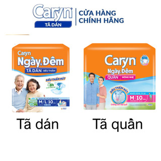 (mua 5 tặng 1) Bỉm người lớn Caryn ngày và đêm chính hãng tiết kiệm thấm hút tốt