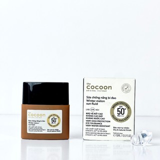 Sữa Chống Nắng Bí Đao Quang Phổ Rộng Cocoon Winter Melon Sun Fluid SPF 50+ PA++++ 50ml