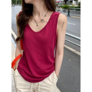 Áo ba lỗ nữ kiểu hàn quốc trơn đơn giản bigsize trẻ trung phù hợp mọi độ tuổi chất cotton thoáng mát rẽ đẹp