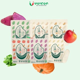 Bánh gạo hữu cơ Ecomom /Bánh gạo lứt hữu cơ hình que Ecomom Hàn Quốc
