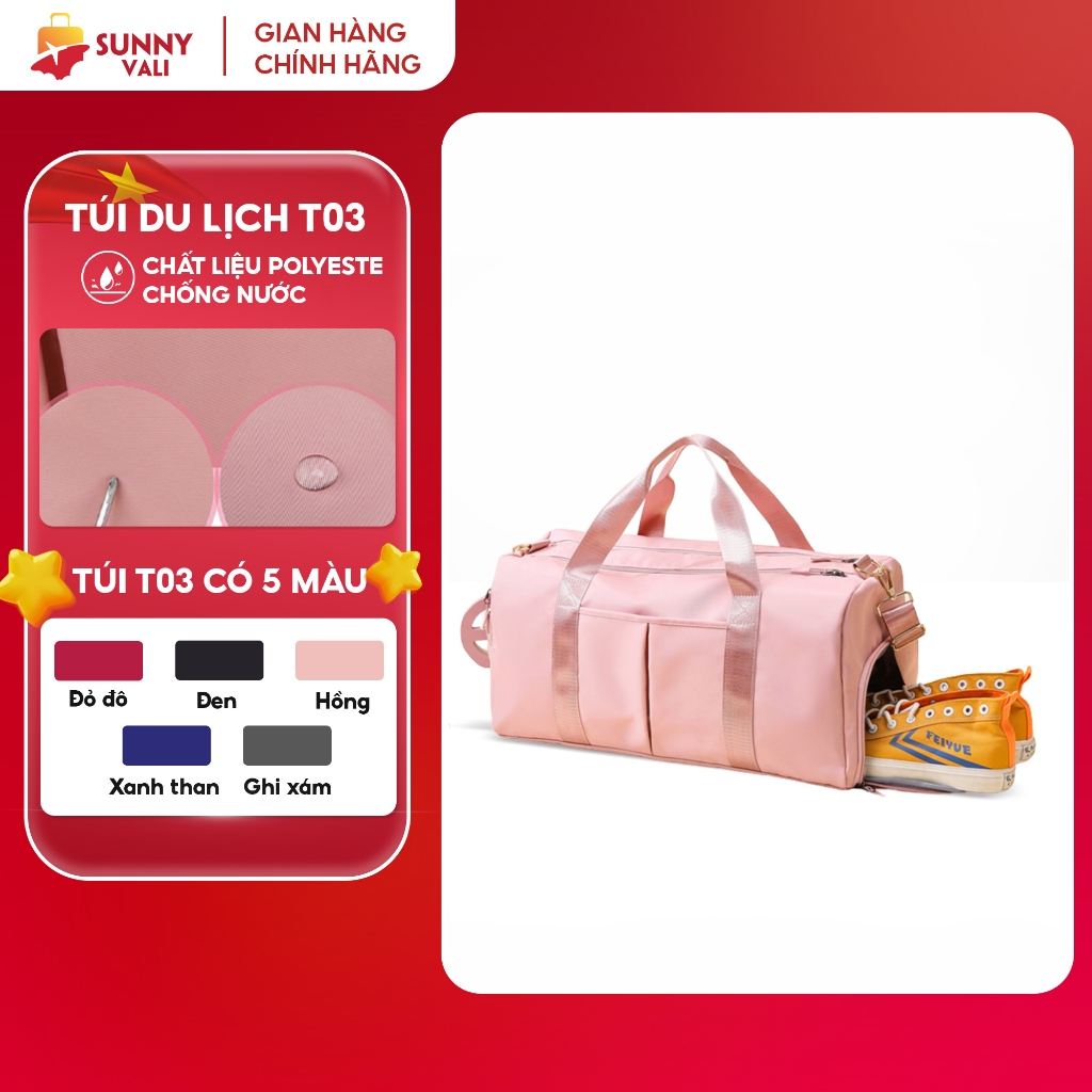 Ảnh Túi du lịch thời trang SUNNY T03 (có 5 màu) 1
