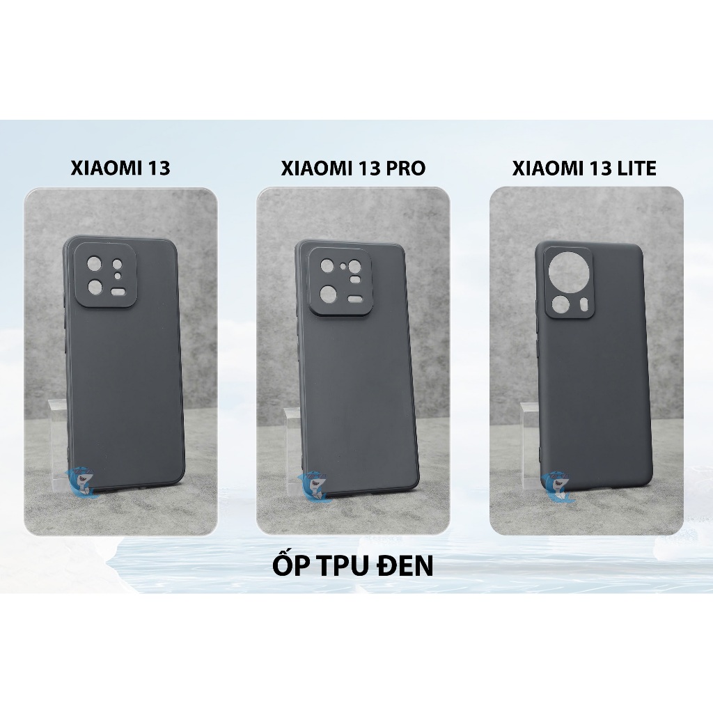 Ốp lưng Xiaomi 13, 13 Pro, Lite 5G trong suốt silicon chống sốc bảo vệ camera điện thoại bibi glass