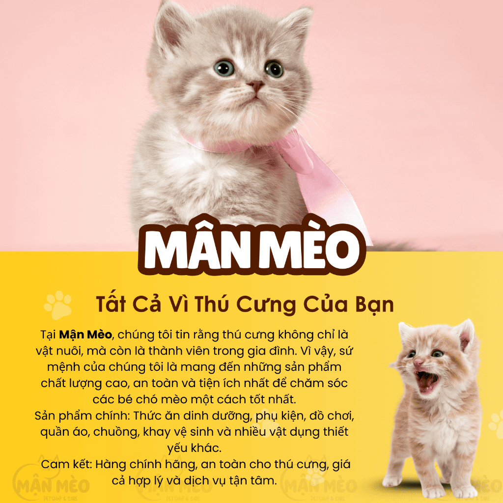 Thức ăn hạt Minino Tuna cho mèo mọi độ tuổi 1,3kg bổ sung đạm và canxi, không nhuộm phẩm màu