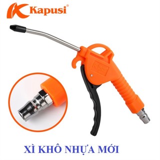Súng xì khô, xịt hơi KAPUSI Japan K1018 , vòi phun làm từ thép không gỉ dễ dàng xử lý bẩn, Bh 12 tháng