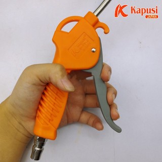 Súng xì khô, xịt hơi KAPUSI Japan K1018 , vòi phun làm từ thép không gỉ dễ dàng xử lý bẩn, Bh 12 tháng