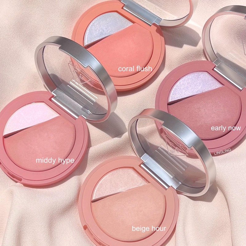 Sản phẩm mới-Má hồng kèm highlight 3CE Blushlighter, màu sắc trẻ trung, năng động, thời trang.